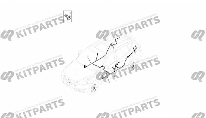 FLOOR WIRE HARNESS# Geely Emgrand X7