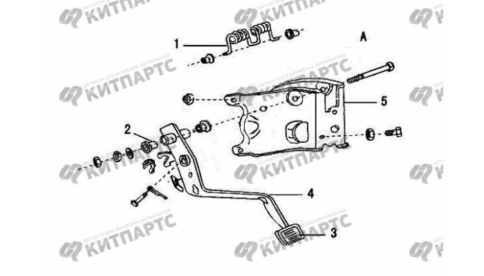 Педаль сцепления Great Wall Sailor